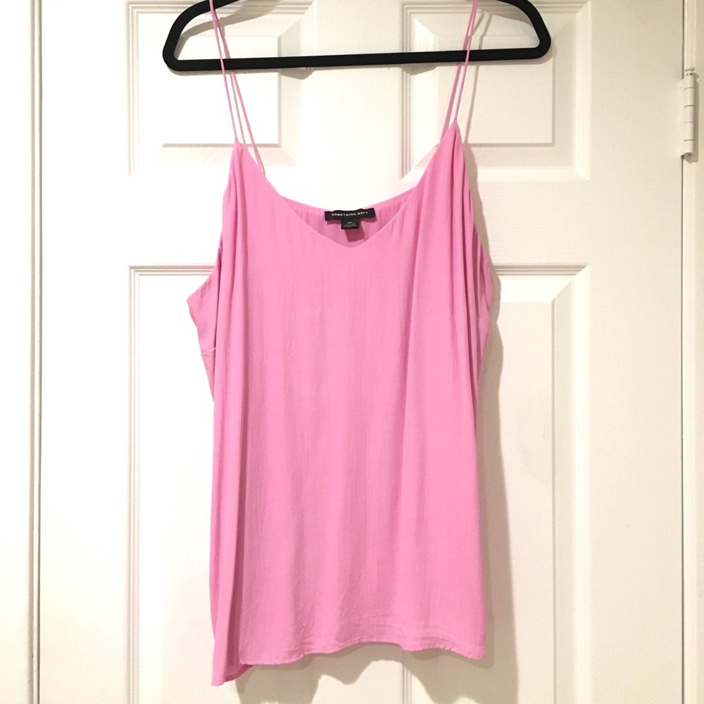Something Navy Pink XXL Soft Swing Tank